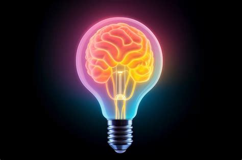 Light bulb with brain Images - Free Download on Freepik
