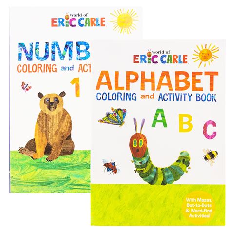 ERIC CARLE Coloring and Activity Book, size: 2-Pack | Michaels