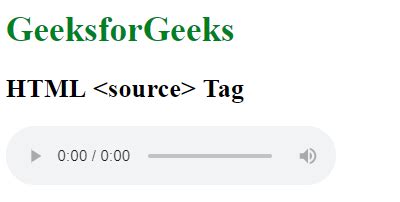 Image result for HTML Source Tag