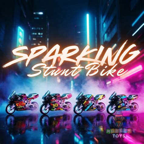 Sparking Stunt Bike – Modern Toys