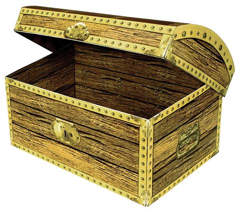 Treasure Chest Box Party Accessory (1 Count) (1/Pkg) : Amazon.in: Home ...