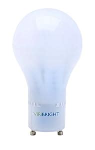 Buy 60 Watt Replacement, A19 LED light Bulb, Cool White, GU24 Base ...