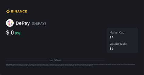 DePay Price | DEPAY Price Index, Live Chart and INR Converter - Binance