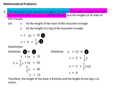 Applications of Solving a Linear Equation 的图像结果