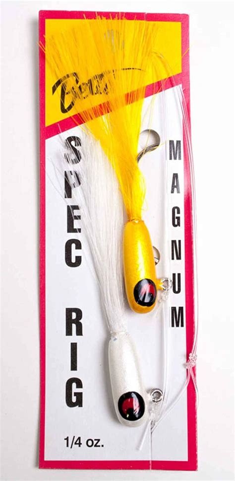 Betts 780-4-31 1/4-Ounce Magnum Spec Rig, Yellow and White Finishes ...