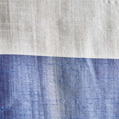 Buy Contempo Set of 2 Colourblocked Room Darkening Door Curtains from ...