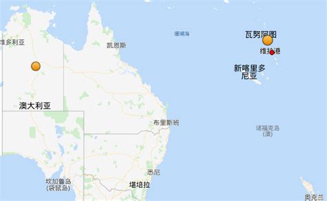 瓦努阿图群岛附近发生6.1级左右地震-国际在线