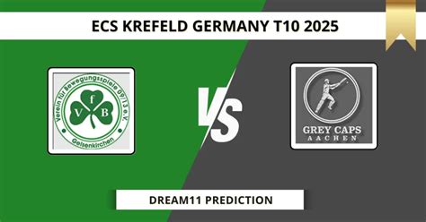 VG vs GCA Dream11 Prediction ECS T10 Germany 2025 Match 10