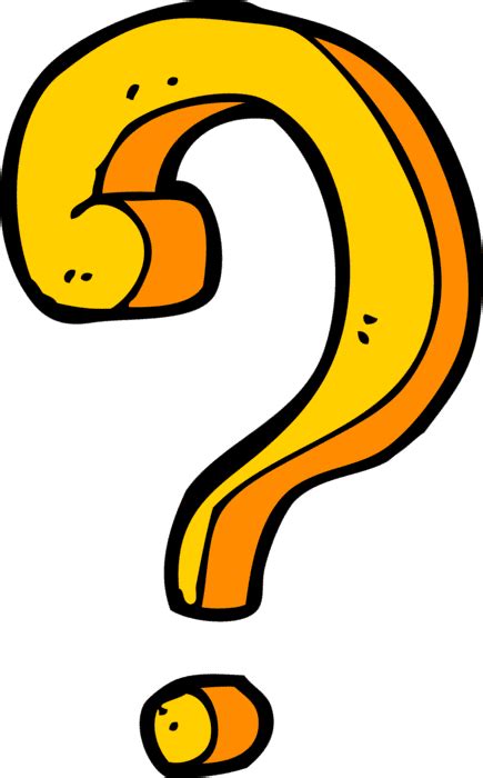 Image result for Yellow Cartoon Question Mark
