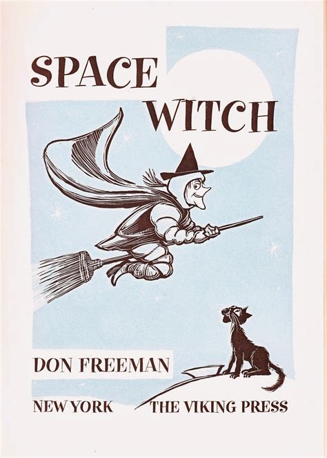 Mixed-Up Monster Club: Vintage Children's Book - "Space Witch" by Don ...