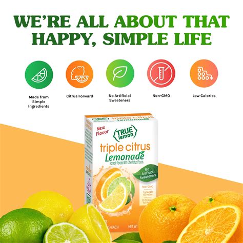 True Lemon Triple Citrus Lemonade | True Citrus