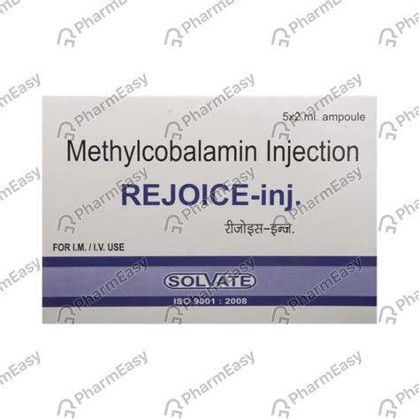 Rejoice 1000 MCG Injection (2): Uses, Side Effects, Price & Dosage ...
