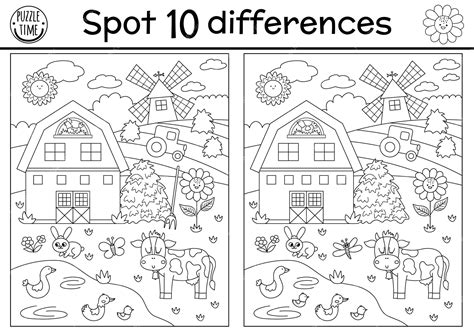 Printable Spot The Difference Pictures For Kids - Printable Free Templates
