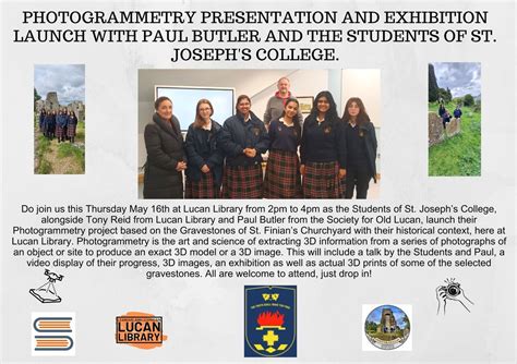 Photogrammetry presentation and Exhibition launch with Paul Butler and ...