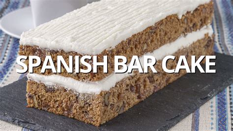 What Is A Spanish Bar Cake at Maddison Rosenthal blog