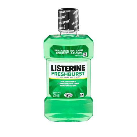 Listerine Fresh Burst Mouthwash 250ml : ClickOnCare.com