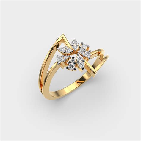 Shooting Star Diamond Ring | Jewelbox