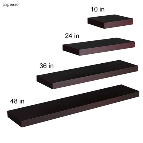 Black Floating Shelf