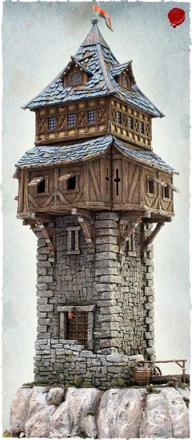 Watchtower Minecraft Design Cobblestone 的图像结果