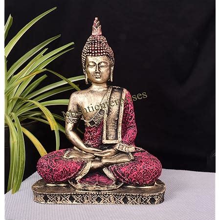 Buy Mishtienterprises 9 inch Gautam Buddha Meditating Statue showpiece ...