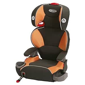 Buy Graco Affix Highback Booster Car Seat with Latch System, Tangerine ...