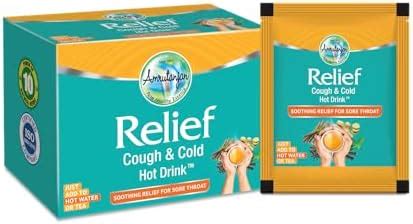 Buy Relief Cough and Cold Hot Drink - Pack of 20 Sachets| 100% ...