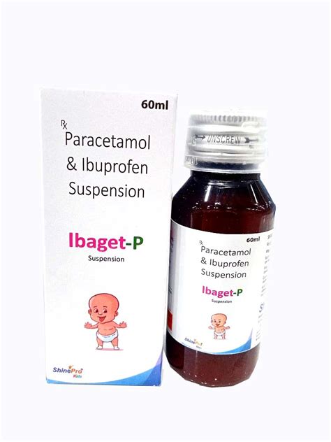 Ibuprofen and Paracetamol Suspension Shinepro Lifesciences Pvt. Ltd.