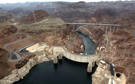 Download Man Made Hoover Dam HD Wallpaper