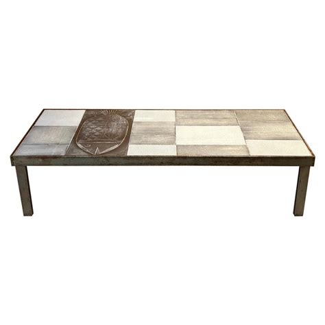 Ceramic Surf Coffee Table by Roger Capron, France, Circa 1960s For Sale ...