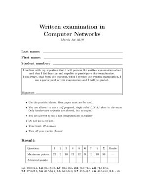 Fillable Online Top 50 Computer Networking Interview questions and ...