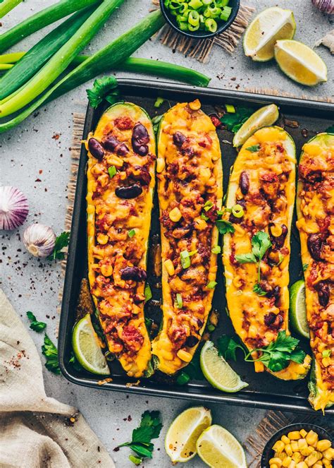 Zucchini Boats Taco Zucchini Boats