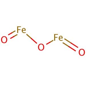 Image result for Rust Iron Oxide Crystal Structure