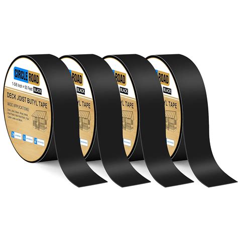 Buy CircleRoad Deck Joist Butyl Tape 1-58 Inch 50 Feet 4 Pack, Butyl ...