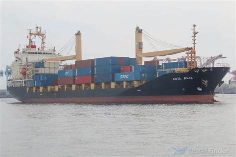 KOTA RAJA, Container Ship - Details and current position - IMO 9167423 ...