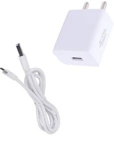 MOBILE FIT 1 A Wall Charger for Mobile with Detachable Cable - MOBILE ...