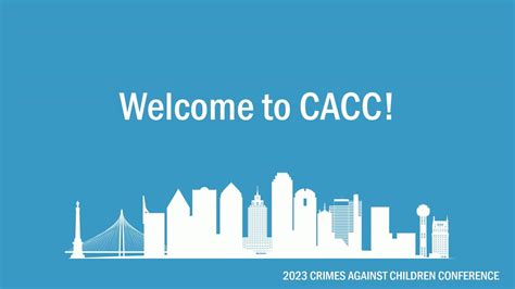 2023 Crimes Against Children Conference Opening Plenary on Vimeo
