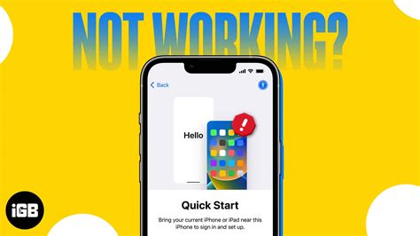 iPhone Quick Start fungerar inte? 5 sätt att fixa det! - Ericsson Tek
