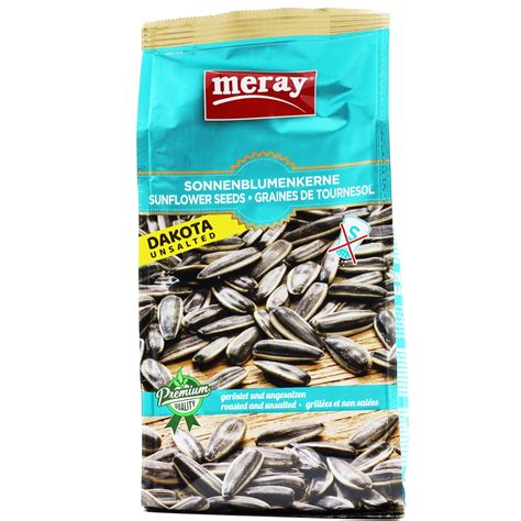 Meray Dakota Unsalted Sunflower Seeds 8.81 oz (250 Gr) – Qualita Food Store