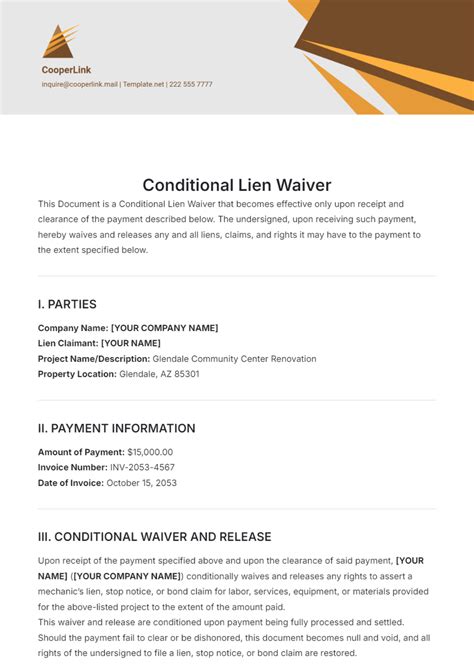 Free Waiver Form Template to Edit Online