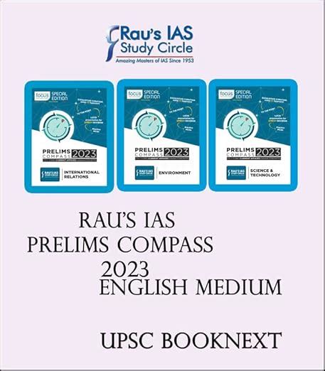Buy Rau’s Ias Prelims Compass Current Affairs English Medium (3 ...
