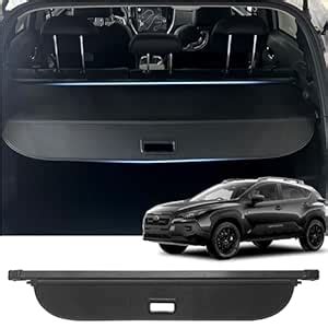 Yumemoo Retractable Cargo Cover for 2024 Subaru Crosstrek, Rear Trunk ...