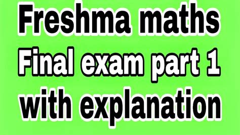Maths Freshman Course Unit 3 Part 1 的图像结果