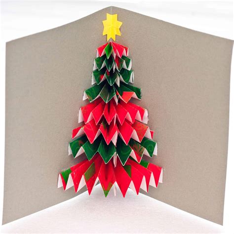 How to Create a Cute Pop-Up Christmas Tree Card ⋆ Christas Craft 2024