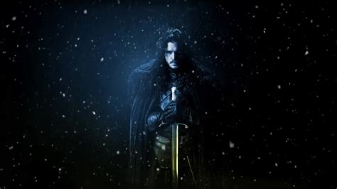 Jon Snow and Ghost with Red Eyes, Game Of Thrones 4K Live Wallpaper ...