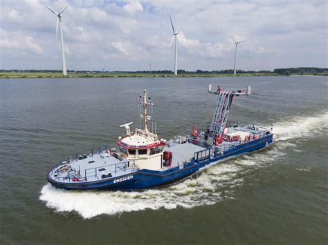 Damen Shipyards delivers custom electric Fire-Fighting vessels to ...