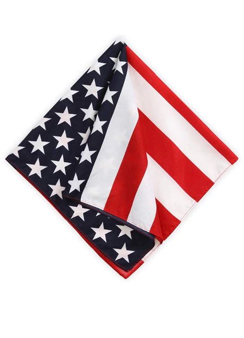 American Flag Bandana