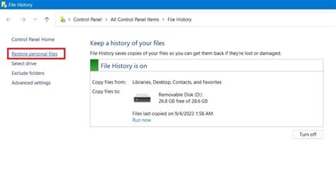 Image result for Back Up Files File History