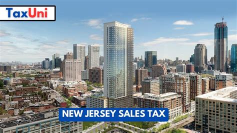 New Jersey Sales Tax 2025 - 2026