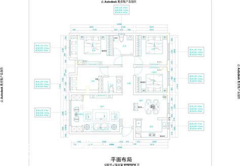 160平米套房平面图 – 设计本装修效果图