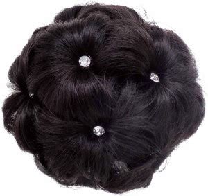 Prime Stone Design Artificial Juda Bun For Girls And Women For Party ...